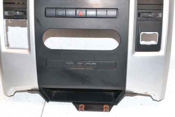 2009-2012 Dodge Ram 1500 2500 3500 - Radio Bezel Panel 1EB051SDAB - Image 5