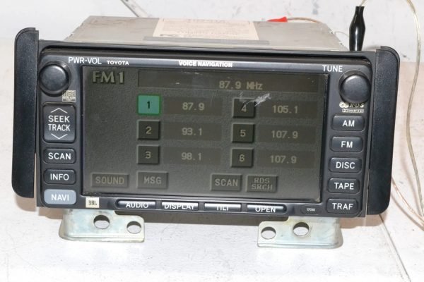 2003-2005 Toyota 4Runner - Navigation Radio Assembly 86120-35241 - Image 4