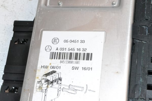 2000-2006 Mercedes-Benz S-Class - Rear Sam Fuse Box A0315451632 - Image 5