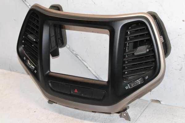 2014-2018 Jeep Cherokee - Navigation Radio Trim Bezel 1XV181S5AC - Image 2
