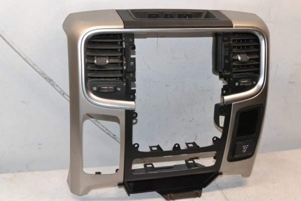 2013-2020 Dodge Ram 1500 2500 3500 - Navigation Radio Trim Bezel 1VY951X9AC - Image 2