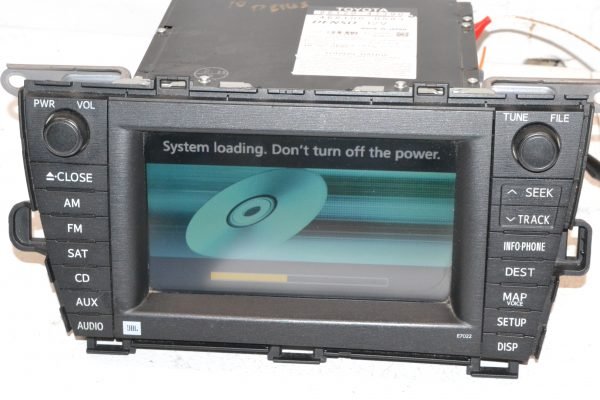 2010-2012 Toyota Prius Navigation Radio Assembly 86120-47390 - Image 4