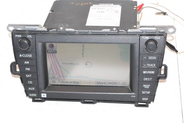 2010-2012 Toyota Prius Navigation Radio Assembly 86120-47390 - Image 5