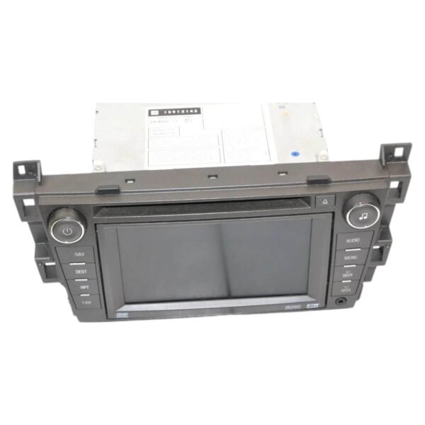 2007-2008 Cadillac DTS Navigation DVD CD AM/FM Radio 15912143 - Image 2